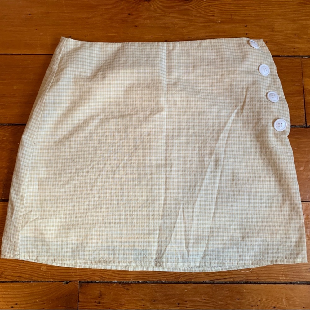 NWT Urban Outfitters gingham skirt